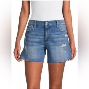 JOE'S JEANS ​Cut Off‎ Mid Rise Blue Denim Shorts Womens Size-26